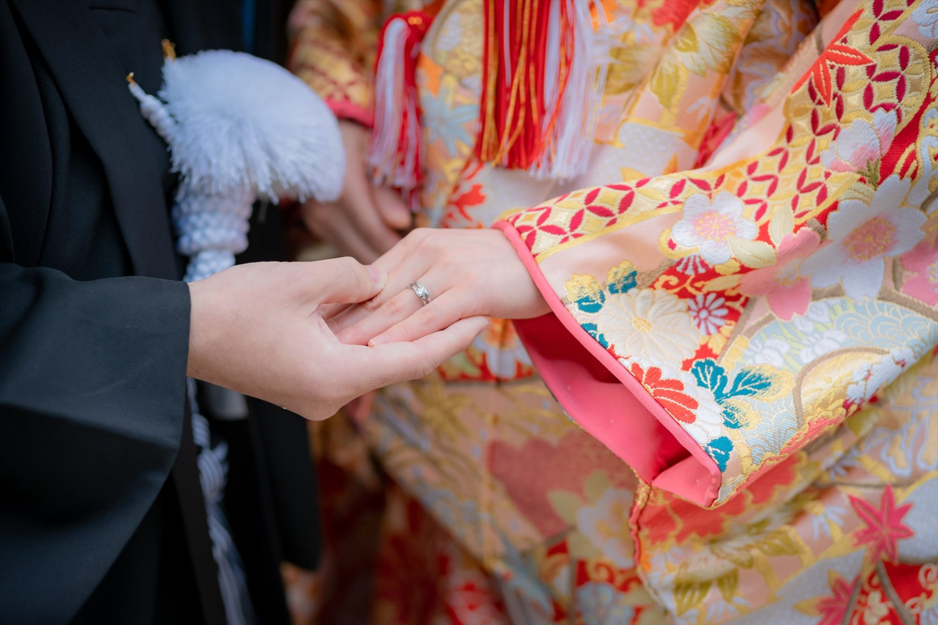 大阪でおしゃれな着物で和装前撮りをしたい！
