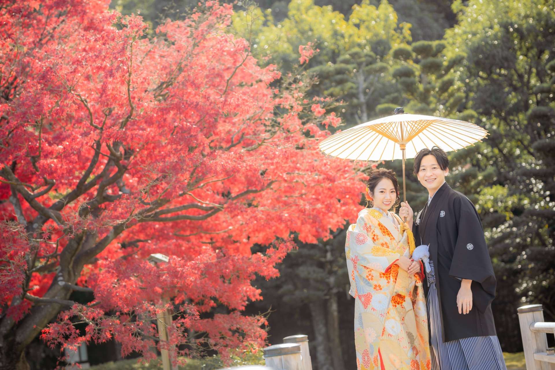 【8/31まで】秋の前撮り早割キャンペーン。大阪フォトスタジオtakane wedding